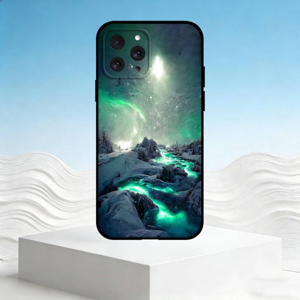 W-World Famous Architecture Phone Case For iPhone 17,16,15,14,13,12,11 Plus,Pro Max,SE4Soft Silicone Black Cover