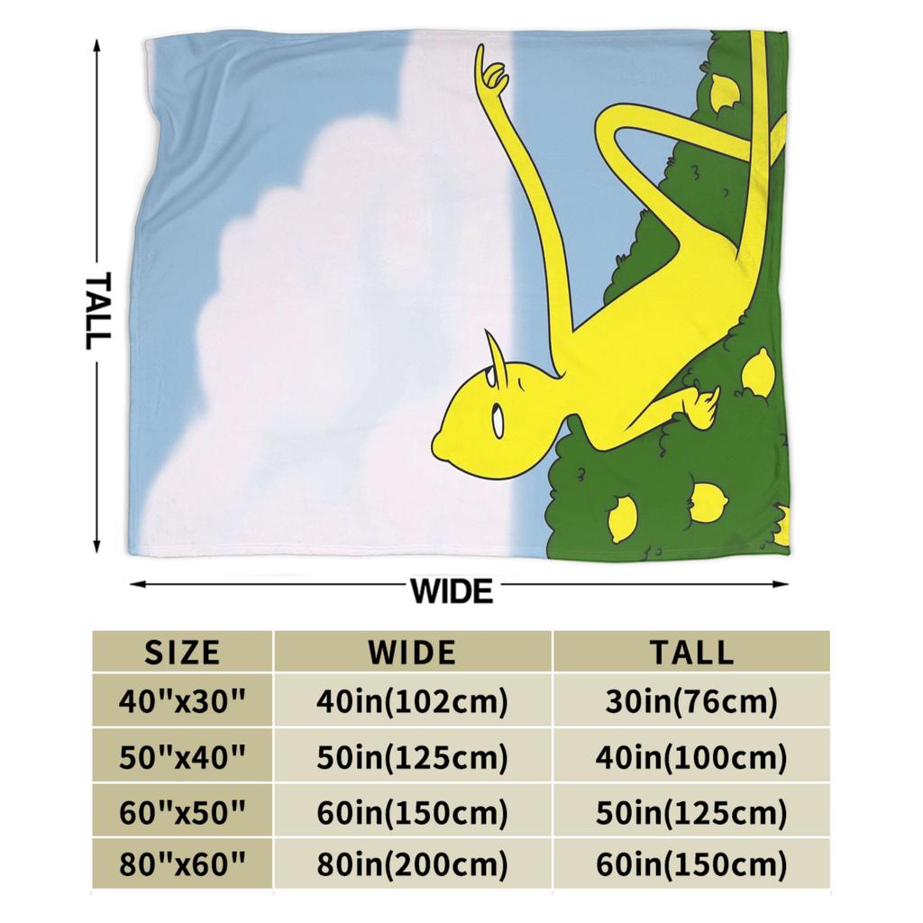 Super Soft BlanketsChildren Camping Lemongrab Unacceptable Bedding Throws  Flannel Bedspread For Bedroom Funny Sofa Bed Cover