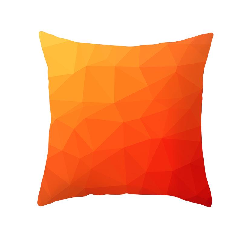 Household Products Colorful Printed Geometric Mirror Space Pillow Case Cushion Waist Pillow Case