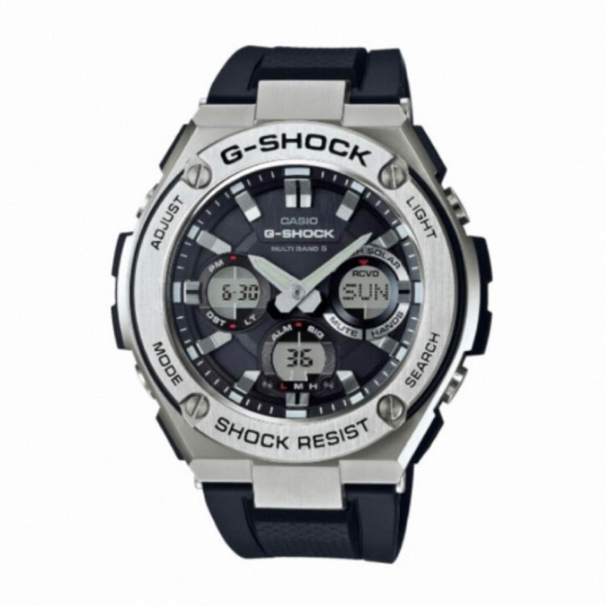 Used [Beautiful item! ]Popular Silver G-Shock GST-W110-1AJF