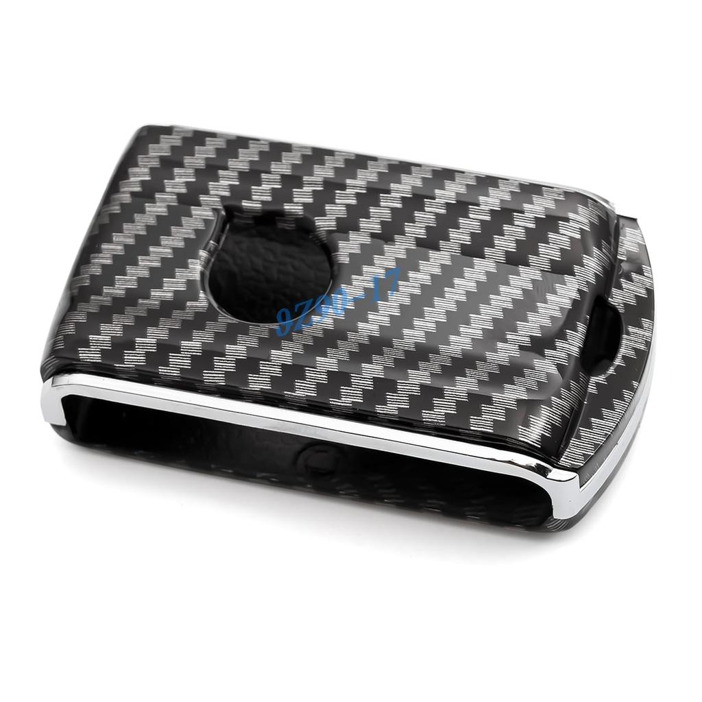 Abs Carbon Fiber Car Smart Key Cover Case Keychain For - Volvo C40 S60 V60 S90 V90 Xc40 Xc60 Xc90