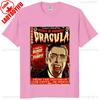 Vintage Dracula Horror Graphic Tshirt Bram Stoker Novel Print Unisex Gothic Streetwear Classic Tee