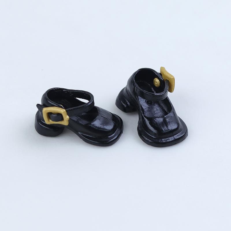 

Красивые 2 шт. 1:12 OB11 Туфли Жемчужная Принцесса Мэри Кукла Классические Туфли Костюм Для Ob11 1/12 Bjd Съемная Кукла Gsc DOD YMY Аксессуары Для Кукол OB11 чёрный