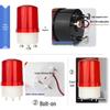 MDNG BR-105 Magnetic LED Rotating Strobe Warning Light CN Plug (adapter Included)