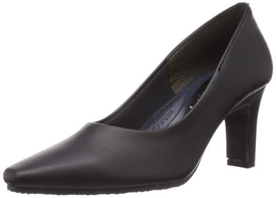 Made In 7cm Easy To Cm [Brilliance] Pumps, Japan, Heel, Wear, Plain, Women's, Black, 24.5