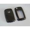 Hard Plastic Keyless Remote Key Fob Flip Key Protection Case Cover (Gloss Black Color) For VW Volkswagen MK6