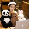 Adorable Rabbit And Panda Plush Toys For Kids' Birthday Gifts