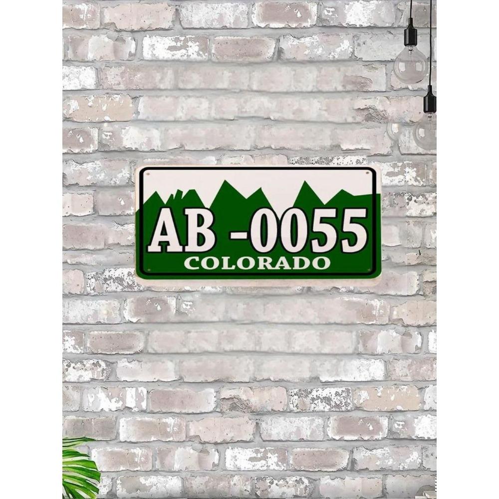 NÁS. registrační značka, USA. SPZ, kovová, 15x30 cm.