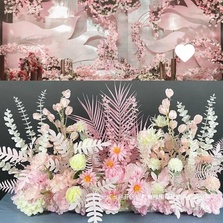 Seidenblumen-Gangdekorationen für Hochzeiten und Verlobungen