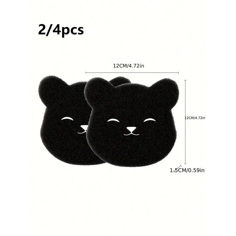 1/2pcs Laundry Ball Washing Machine Lint Catcher Bear Shape Pet Hair Remover Reusable Clothes Sofa Cat Dog Hair Cleaning