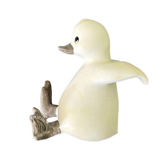 

Белая фигурка утки, смола, статуэтка утки, статуэтка утки для горшечных растений