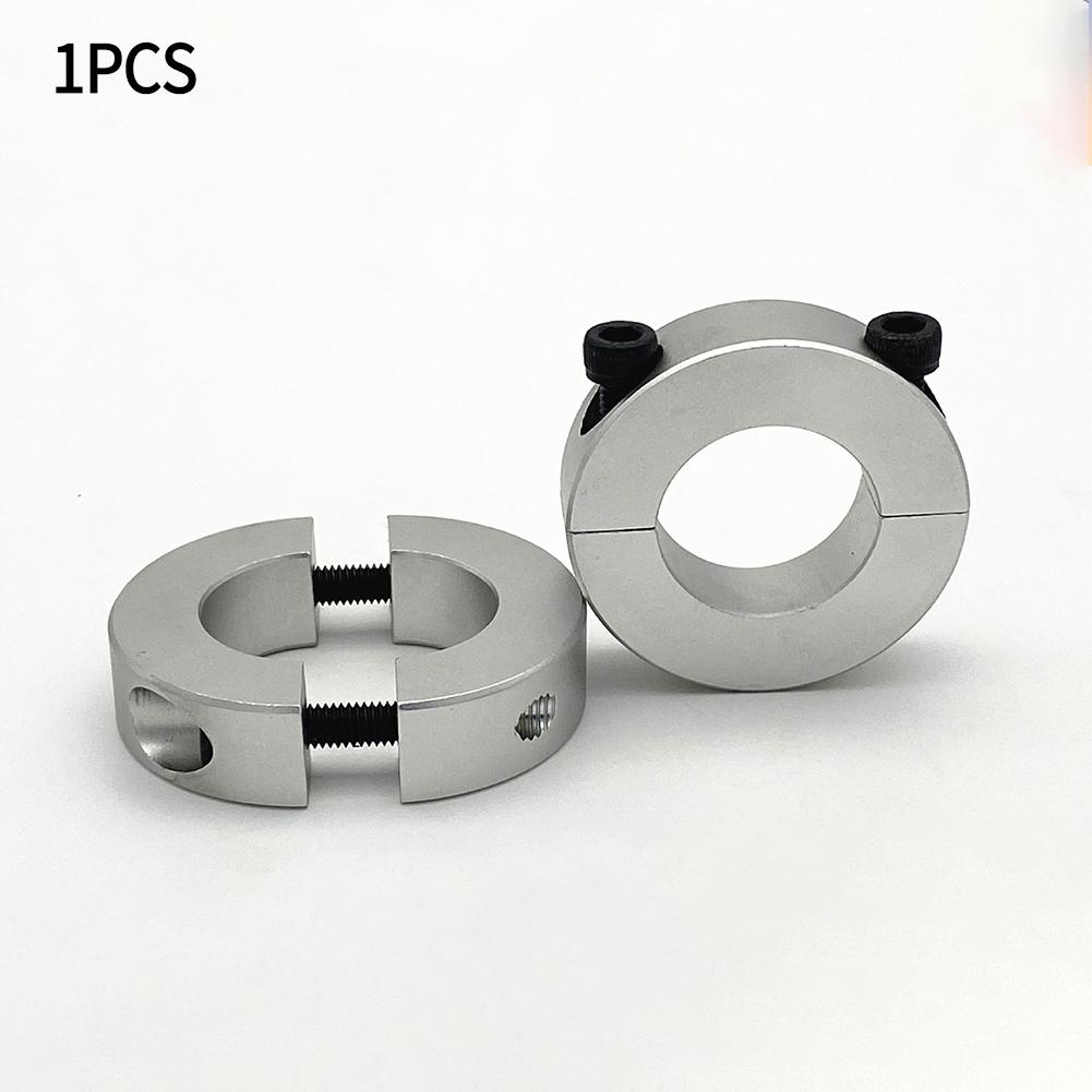 1 Stück Doppelt geteilter Klemmkragen für Wellen 6mm bis 40mm Aluminiumlegierung Wellenkragenscheibe mit Din 912 Zylinderkopfschraube Kompatibilität
