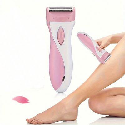 Women's Electric Razor - USB Electric Lady Shaver, Ladies Epilator Razor, Foil Shaver With Stainless Steel Blade, USB Charging