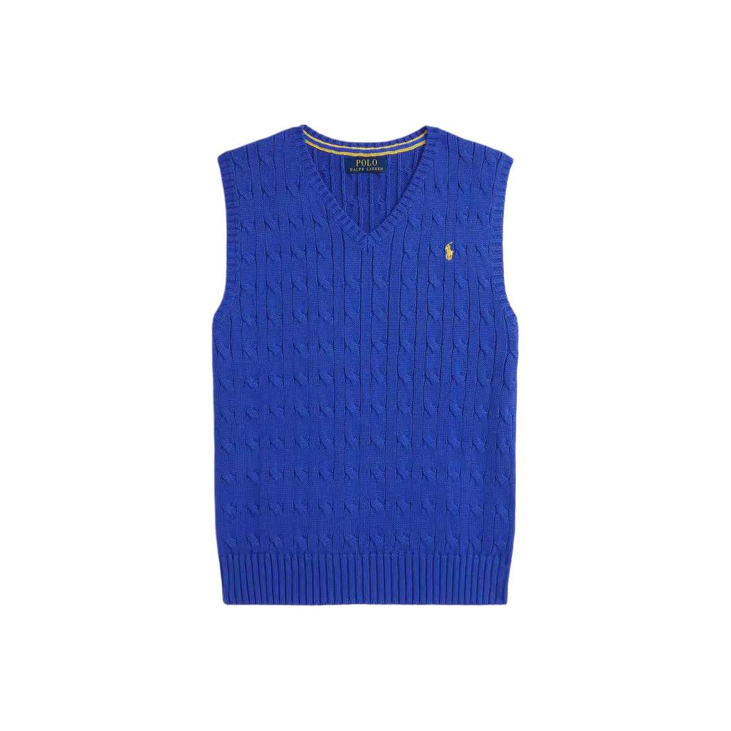 Polo Ralph Lauren Sweater FW25 Cable Knit Cotton Vest Kids Sweater CWPOSWEY6820648-400