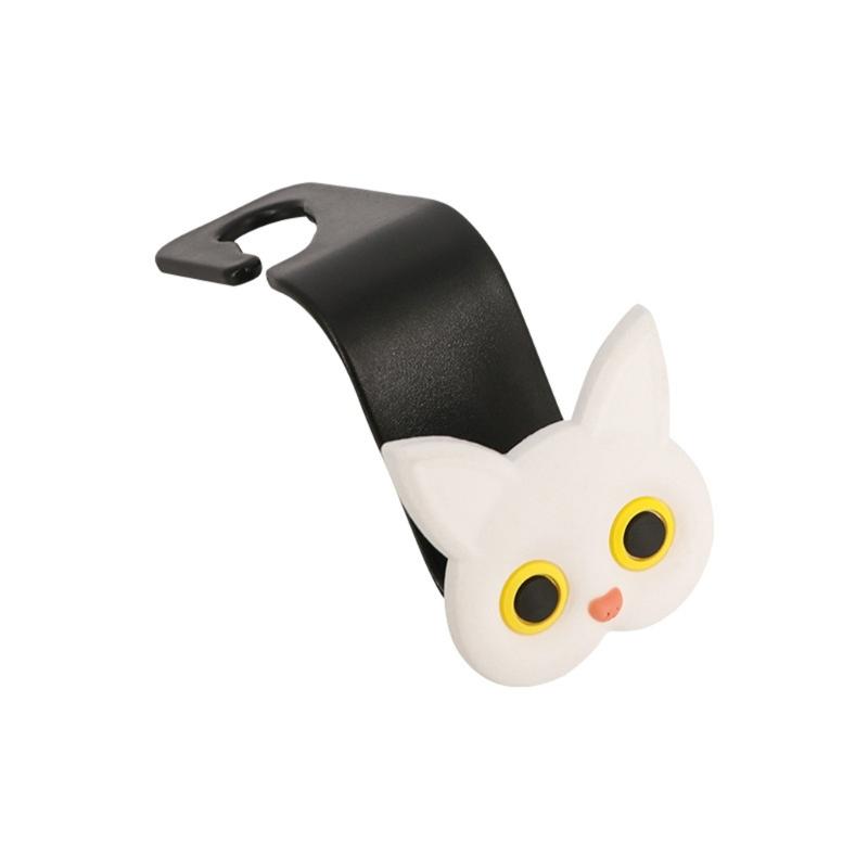 Car Purse Holder Hook, Car Seats Headrest Hook for Purses and Bags,Lovely Kitten Hook for Car SUV Vehicle