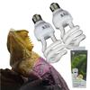 1 ks Lampy pro vyhřívání želv, ještěrek, hadů a plazů 13W/26W UV paprsky Energeticky úsporné světlo pro prohřívání terária 5.0 10.0 UVB lampa pro plazy