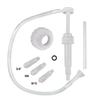 Gallon Bottle Cap And 3/8" 8mm 10mm Engine Adapters Fit Most Outboard & Sterndrives Motor Gear Oil Pump with 28mm Quart  & 38mm