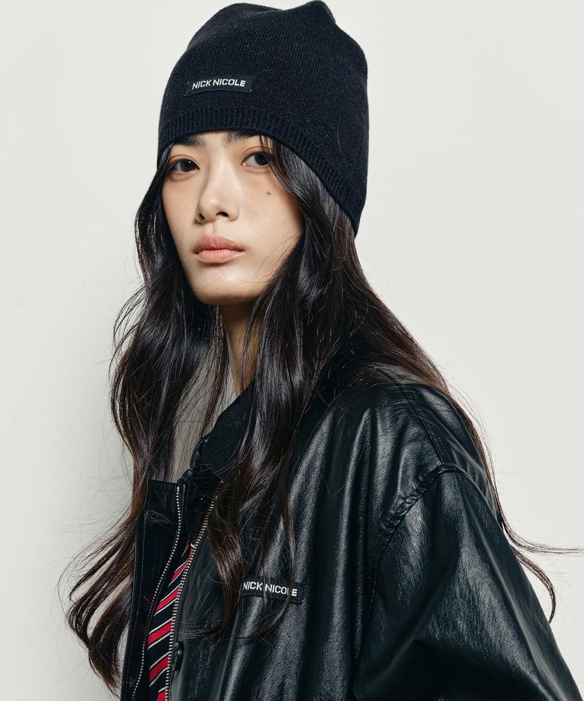 Nigaennikol Rose Jaquard Beanie_Black Red