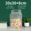 Frosted Octagonal Self-Standing Handheld Sealing Bags
