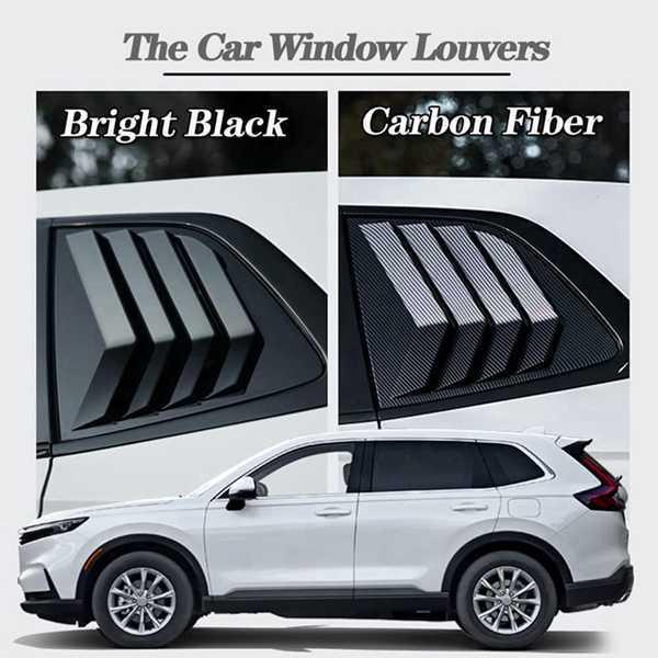 Pair of Rear Side Louvers for 23 Honda CR-V Models
