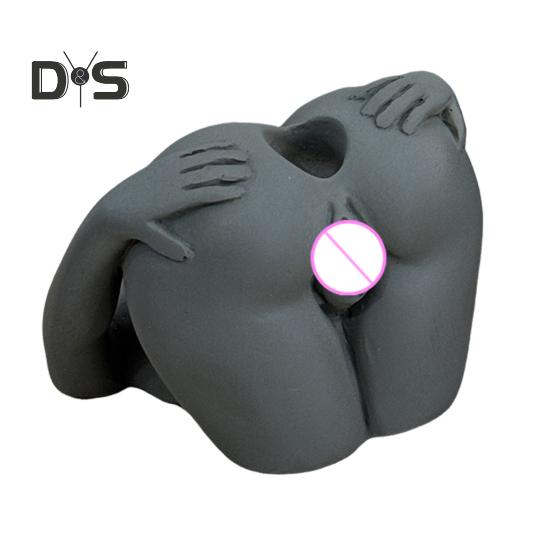 Sexy Ass Pen Holder 3D Funny Ass Pencil Pen Stand Synthetic Resin Butt-shaped Pen Holder Desk Organizer