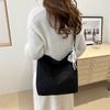 Korean Girl Lazy Style One Shoulder Tote Bag Summer Niche Large Capacity Commuting College Student Underarm Bag