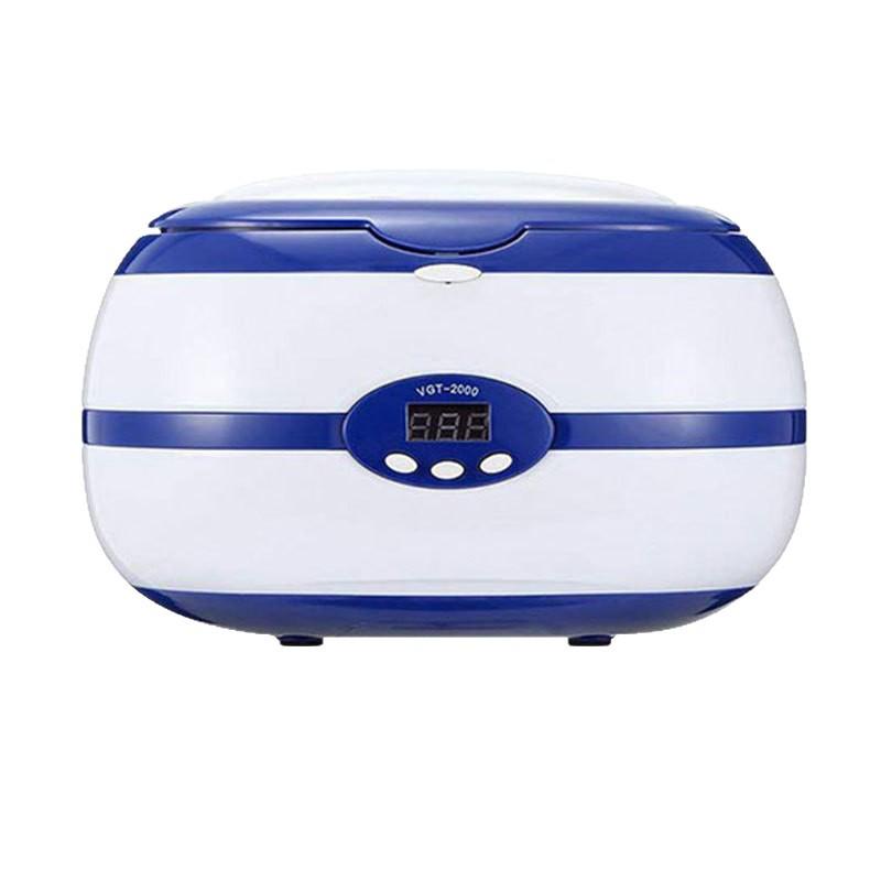Compact Multi-Purpose Ultrasonic Cleaner for Glasses, Watches, Jewelry, and Instruments
