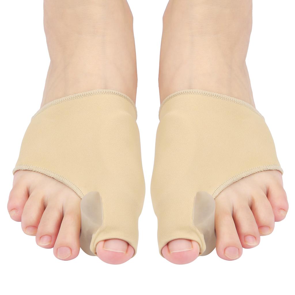 1 Pair Bunion Corrector Gel Bunion Pads Sleeves Brace Bunion Relief Big Toe Separator for Big Toe