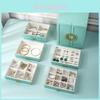 Leather Jewelry Box With Multi Layer Storage For Wedding Gifts And Travel