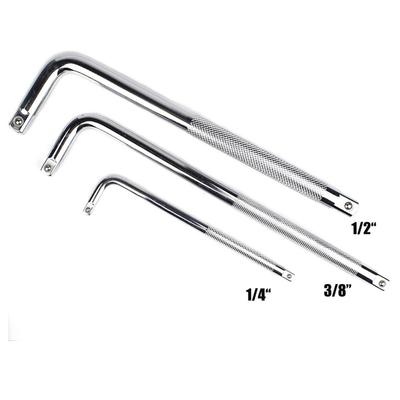 1/2\" 1/4\" 3/8\" L Type Bent Bar Chrome Vanadium Steel Double End Hand Tools