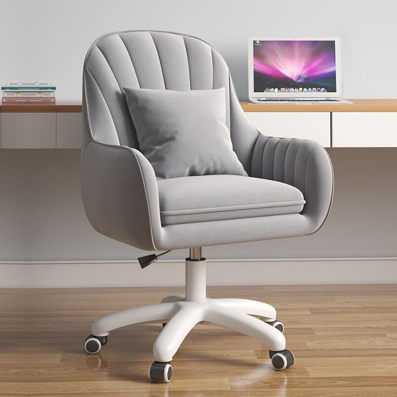 Computer Chair Bedroom Swivel Chair Comfortable Sedentary Girls Makeup Chair Dormitory Student Seat Chair Home Swivel Chair