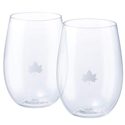 LOGOS Soft Lance MY Tumbler (2 Pieces) 81285171 Clear (approx.) Diameter 8 X Height 11 Cm (1 Piece)