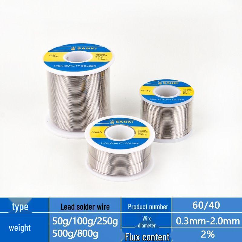High Purity Low Temp Rosin Core Solder Wire - Easy Electric Welding & Soldering