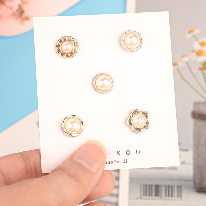 

Перламутровая пуговица, антибликовая брошь для рубашек