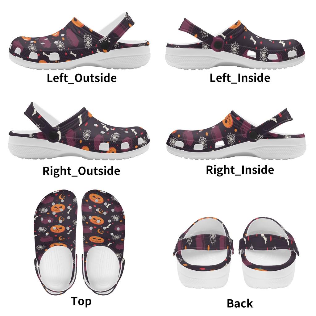 Trendy Printed EVA Clogs Women Men Ventilated Breathable Slip On Casual Shoes Lightweight Summer Sandals Soft Daily Wear
