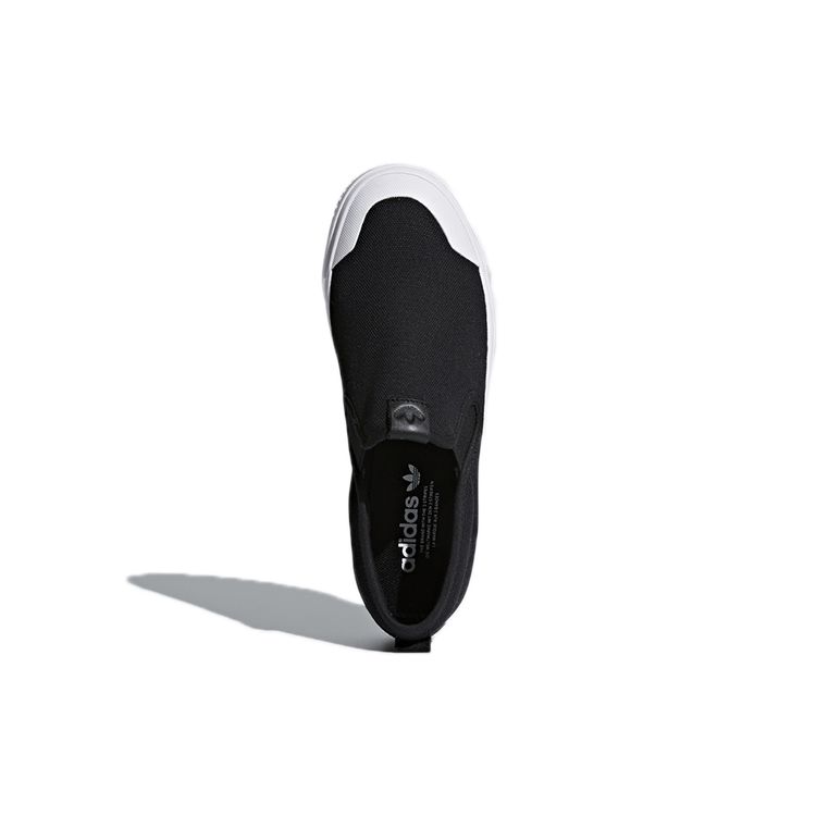 Adidas Originals Nizza Nazouvací Nízké Skate Boty Dámské Tenisky Černá Bílá CQ3104