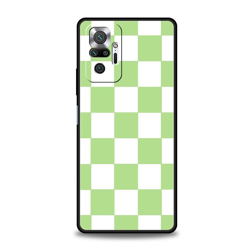 Phone Case For Xiaomi Redmi Note 14 13 12 5G 11 10 Pro Plus 4G 9S 9 14C 13C 12C 10C 9C 9A Cover Retro Classic Chess Board Grid
