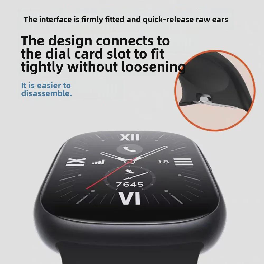 Silikon-Ersatzarmband für Honor Watch 4 – Mehrfarbige Optionen