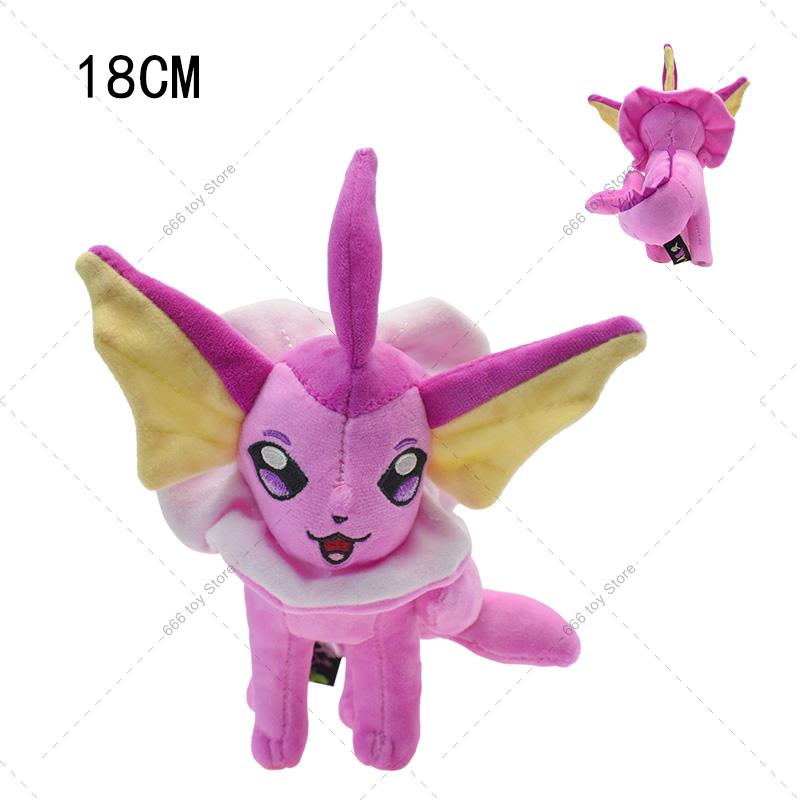 42 Styles Eevee Vaporeon Umbreon Sylveon Shiny Plush Animal Stuffed Toys High Quality Cartoon Birthday Gifts