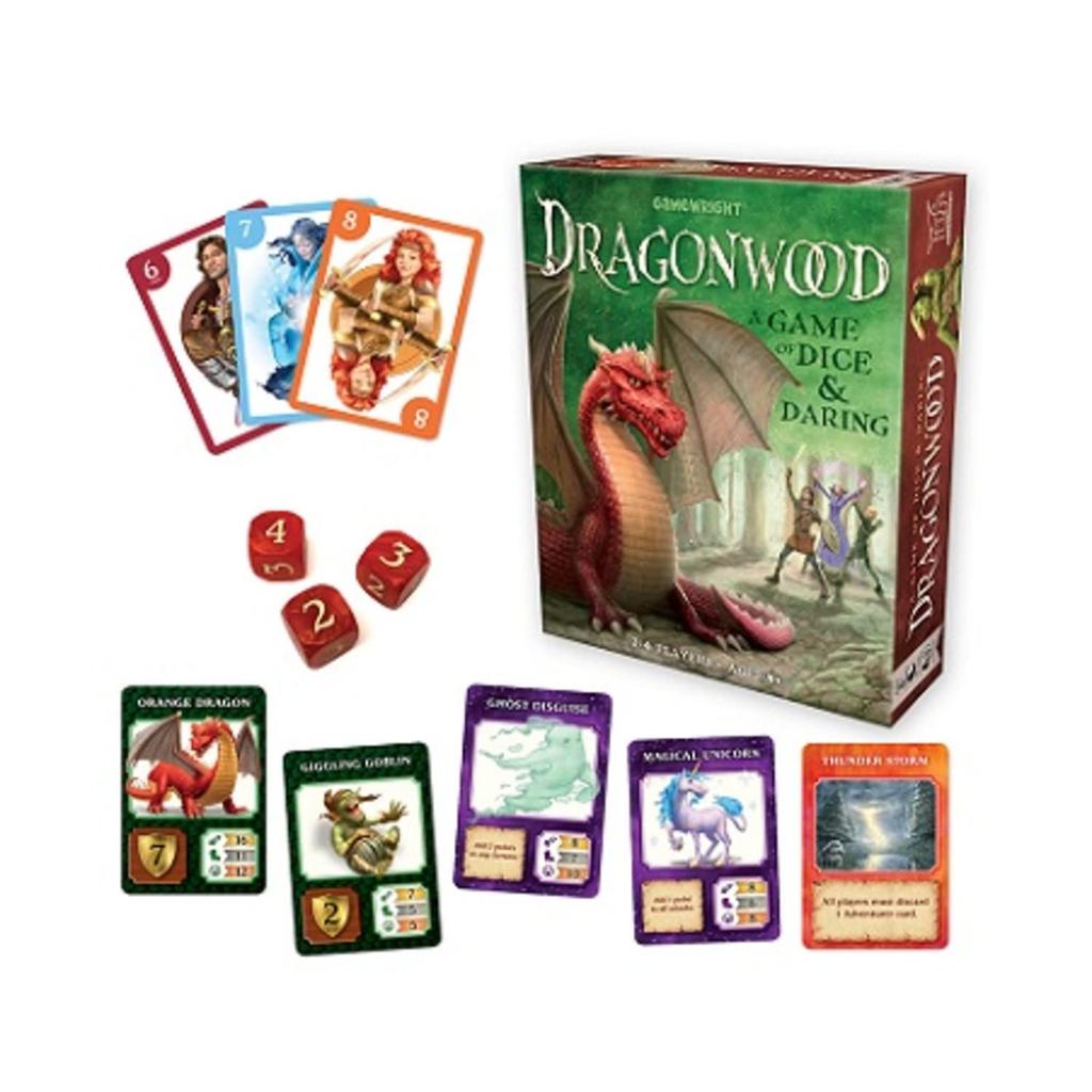 Brainwright GameWright Dragonwood A Game of Dice Daring Board Game [Used]