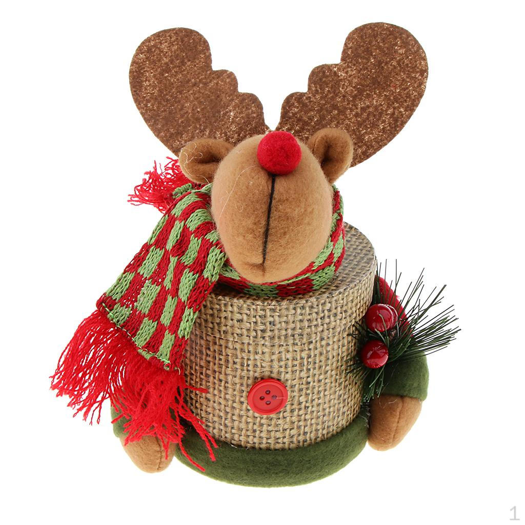 Christmas Children Gift toy Decor Santa/Snowman/Elk Elk