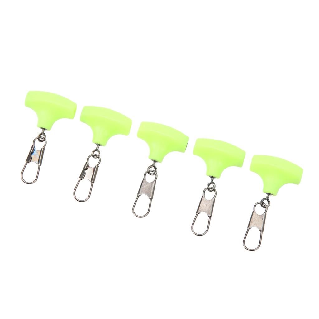 Fishing Line Sinker Slides Fishing Float Connector Green Low Resistance  Float Connector Lure Line