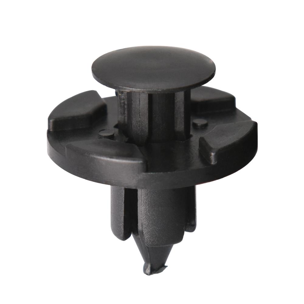 50pcs 8mm Auto Fasteners Rivets Clips Car Bumper Door Panel Fender Liner Clips Retainer for Nissan Car Trim Clips Grills Clips