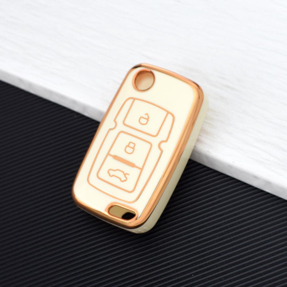 Folding TPU Remote Car Key Case Cover for Geely Emgrand EU 7 EC7 EC715 EC718 EC7-RV EC715 EC718-RV GC5 GC6 EC8 SL
