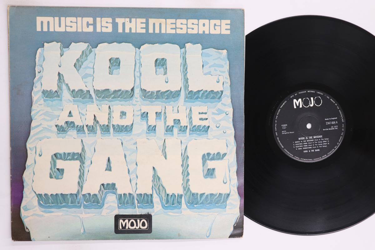 LP Record KOOL  THE GANG  Music Is The Message 2347004 MOJO 1972 UK SoulFunk Used