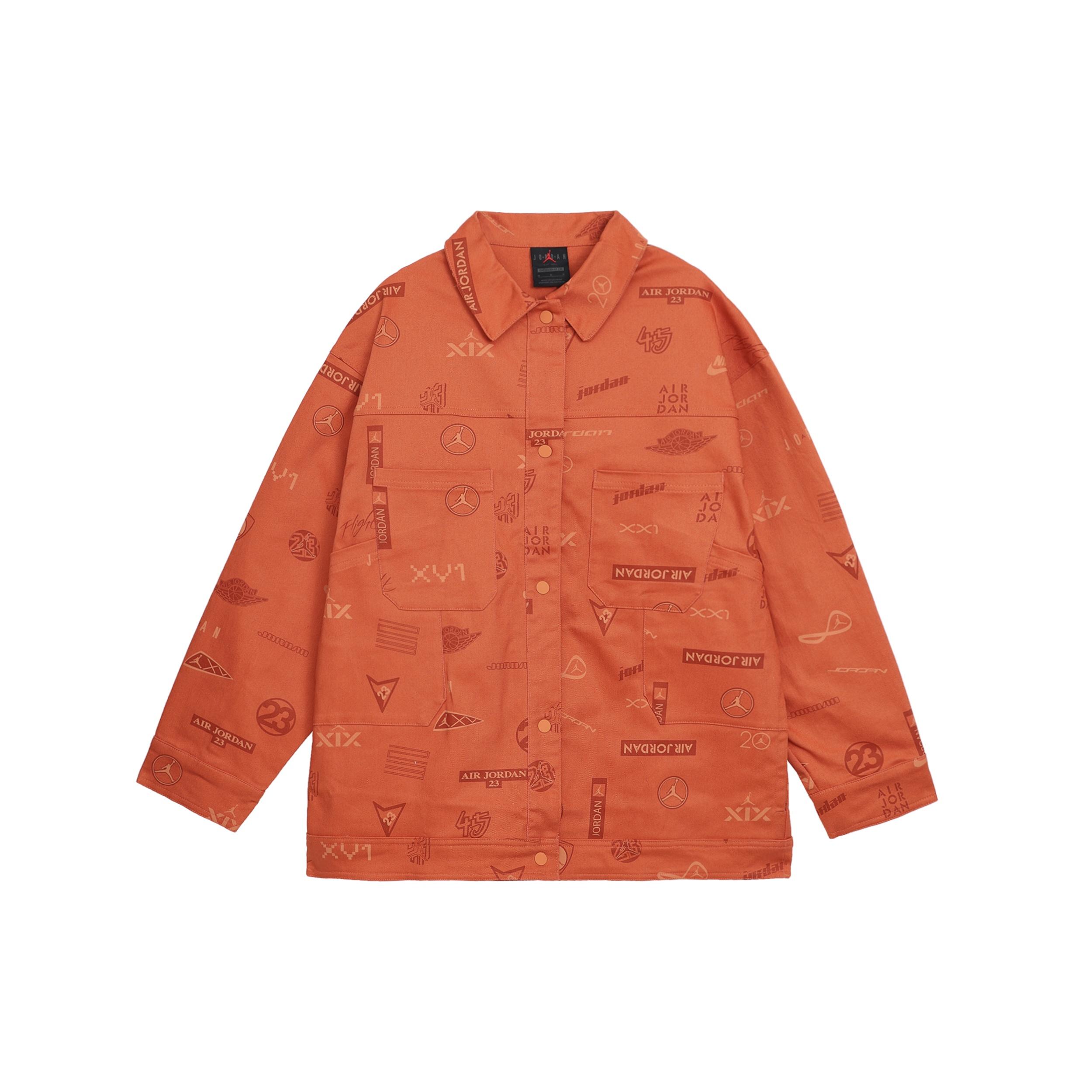 (WMNS) Air Jordan Flight Heritage Jacket Light Sienna Women s DX0385-812 L