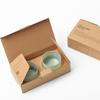 ideaco Milk Glass, 180ml Capacity, Set of 2, HAKU Low Mint, Heat-Resistant, Microwave- and Dishwasher-Safe