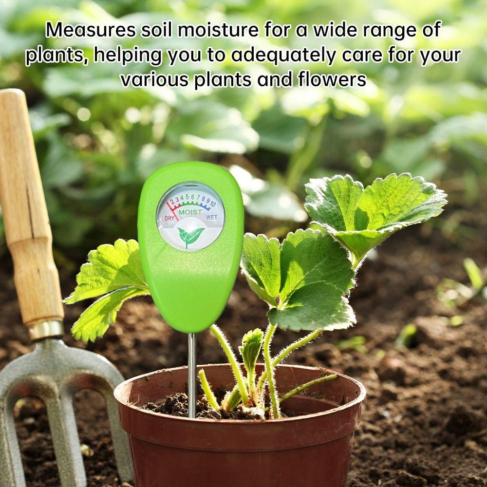 Temperature Tester Soil Moisture Meter Dry Wet Monitoring Hygrometer Dial  Soil Testing