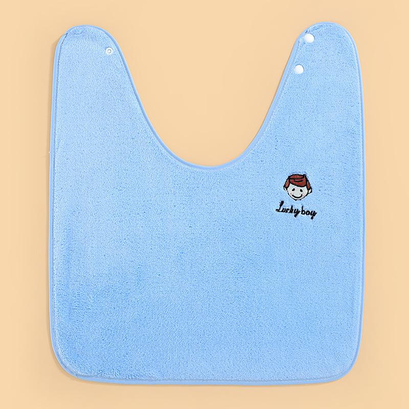 

Детские нагрудники для детей, полотенце для мытья лица, мягкое слюнявое полотенце для мальчиков и девочек, обучающее полотенце для чистки зубов для детей от 3 до 8 лет 40*50cm