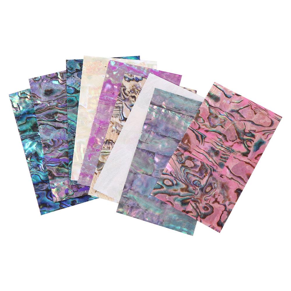 Shell Slice Nails Foils DIY Nail Decals 3D Nail Sticker Gradient Mermaid Flakes Nail Art Decoration